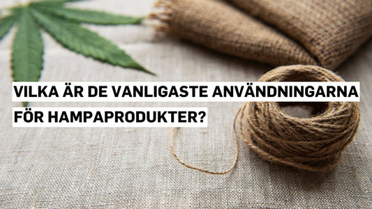 Hampatextil och hampafibrer