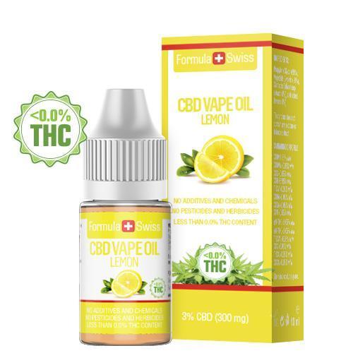 CBD vape olja lemon 3-5%