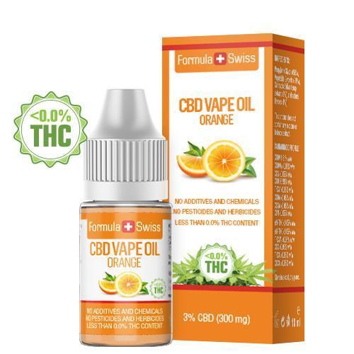 CBD vape olja orange 3-5%