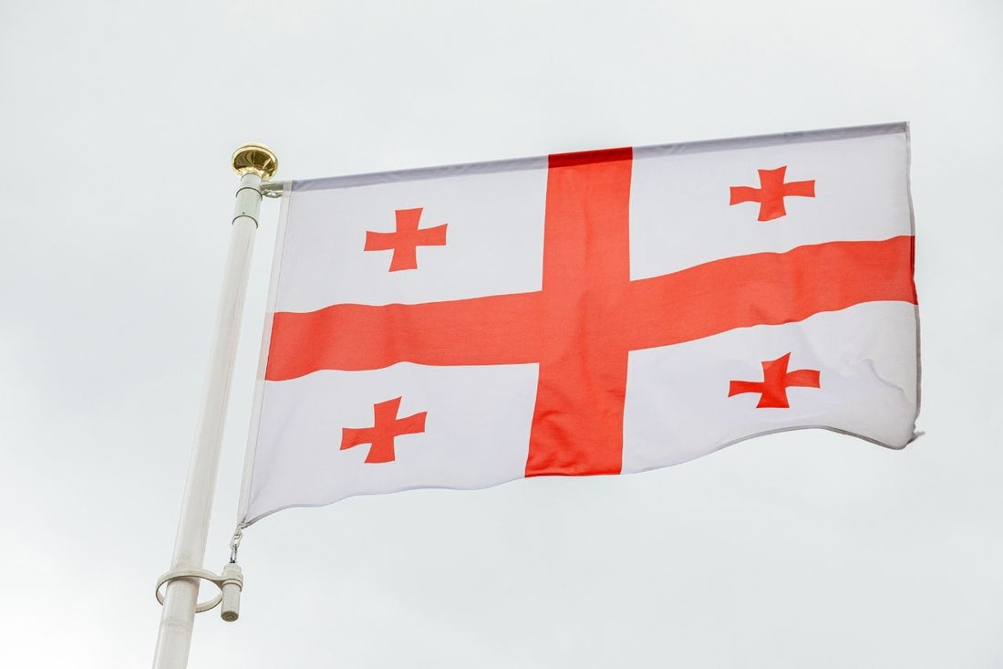 Georgiens flagga