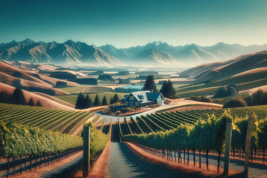 En vingård i Nya Zeeland