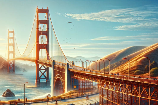 Golden Gate-bron i Kalifornien