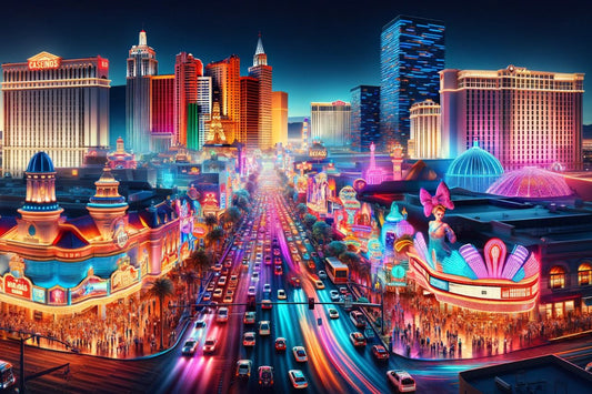 En nattscen i Las Vegas, Nevada