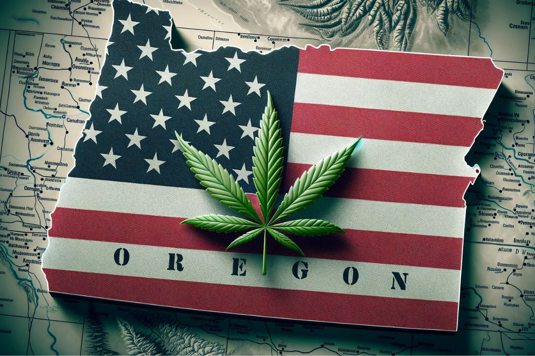 USA: s flagga, Cannabis, Oregon