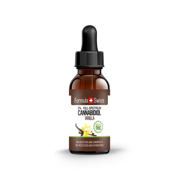 CBD-olja i vaniljolja 0.2% THC