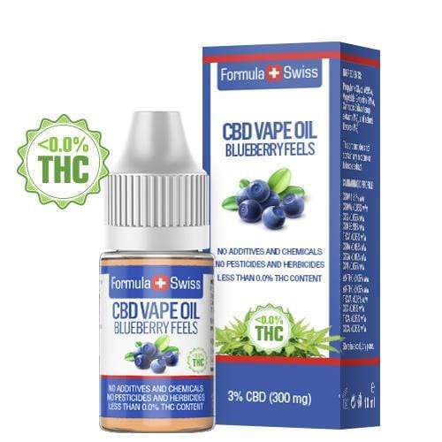 CBD vape olja blueberry feels 3-5%