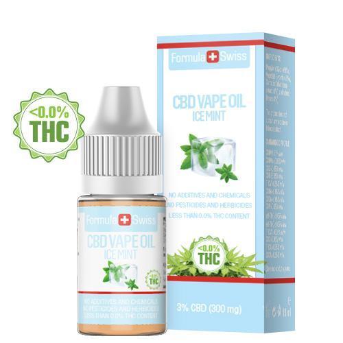 CBD vape olja ice mint 3-5%