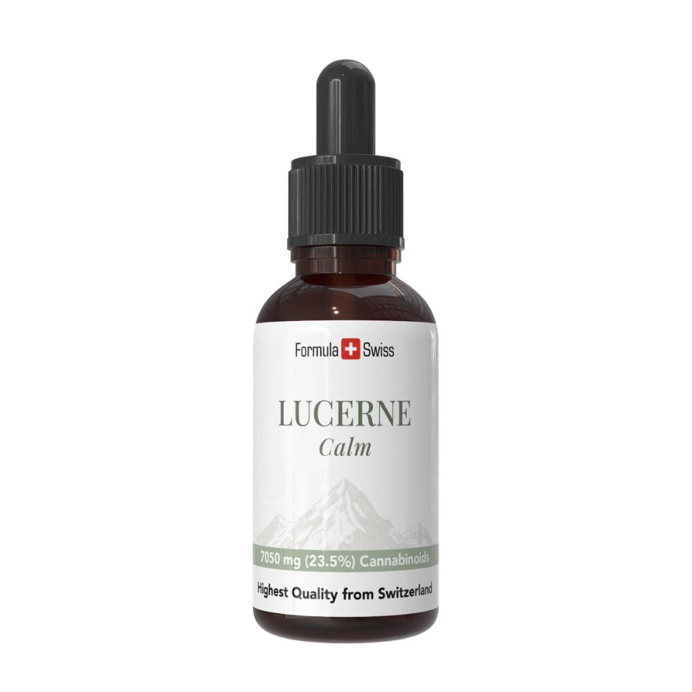 Formula Swiss Lucerne Calm – CBD olja 23,5 % THC-fri, droppflaska