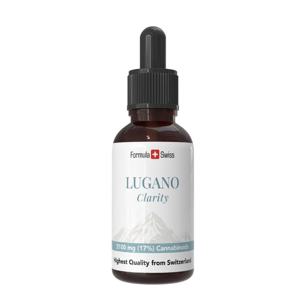 Formula Swiss Lugano Clarity – CBD olja 17 % THC-fri, droppflaska