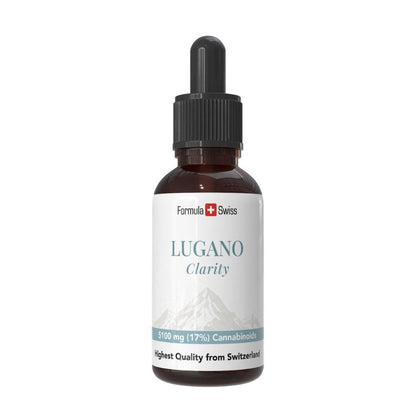 Formula Swiss Lugano Clarity – CBD olja 17 % THC-fri, droppflaska